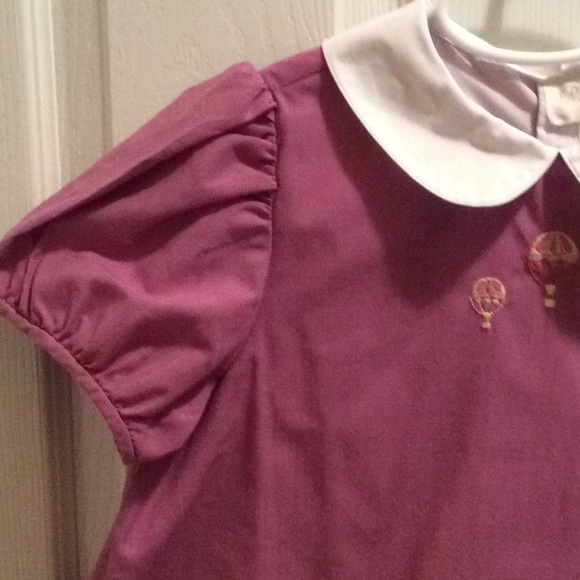 Rosalina 6Y collar shirt hot air balloon purple - Picture 3 of 4